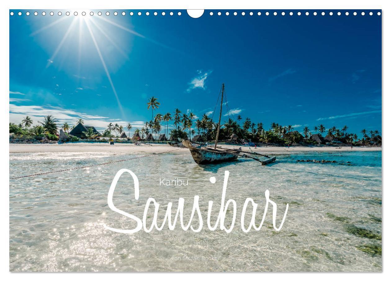 Cover: 9783383163999 | Karibu Sansibar (Wandkalender 2024 DIN A3 quer), CALVENDO...