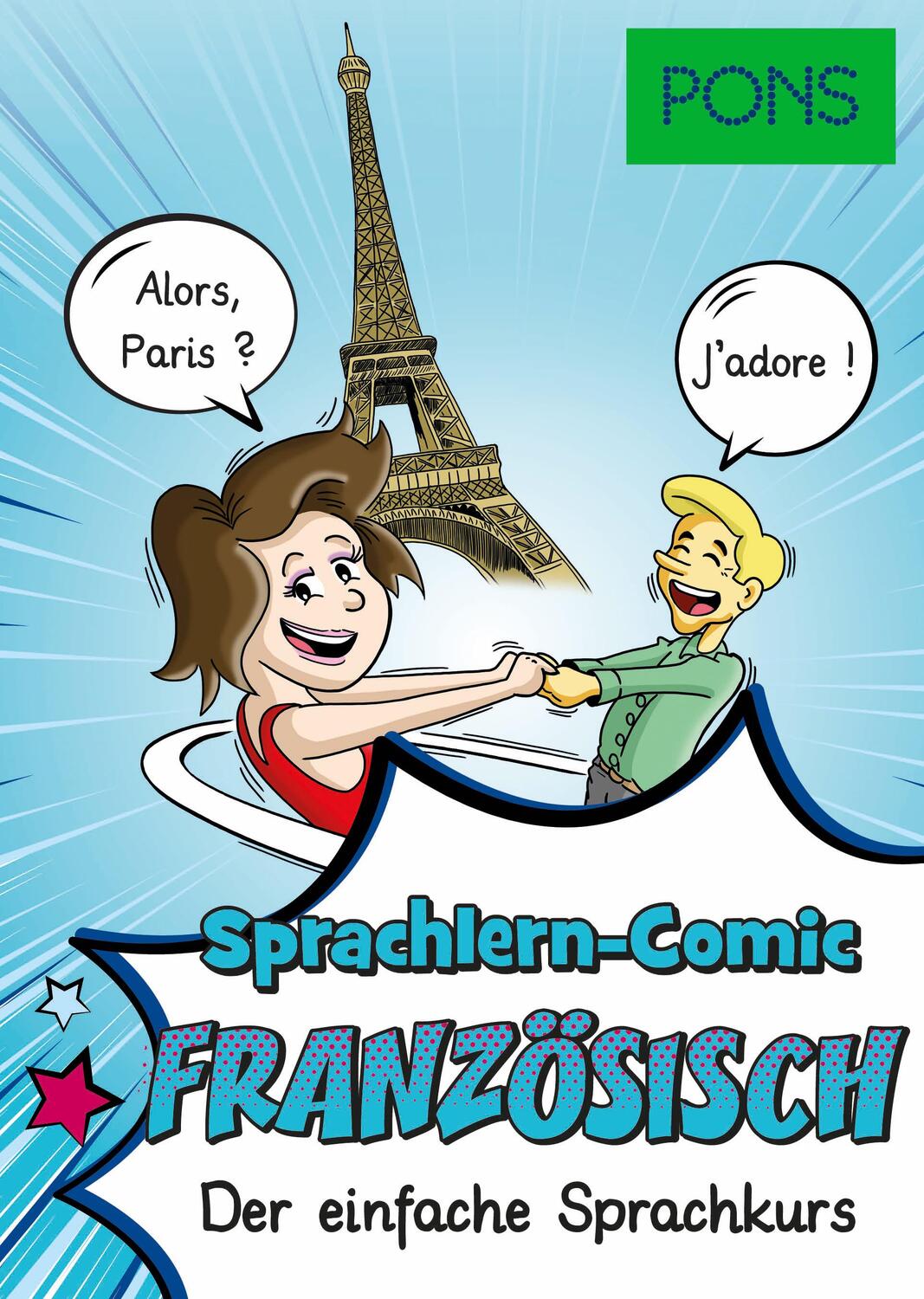 Cover: 9783125624139 | PONS Sprachlern-Comic Französisch | Der einfache Sprachkurs | Buch