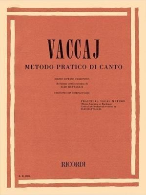 Cover: 9781480304772 | Metodo Practico: Mezzo-Soprano/Baritone - Book/CD [With CD (Audio)]