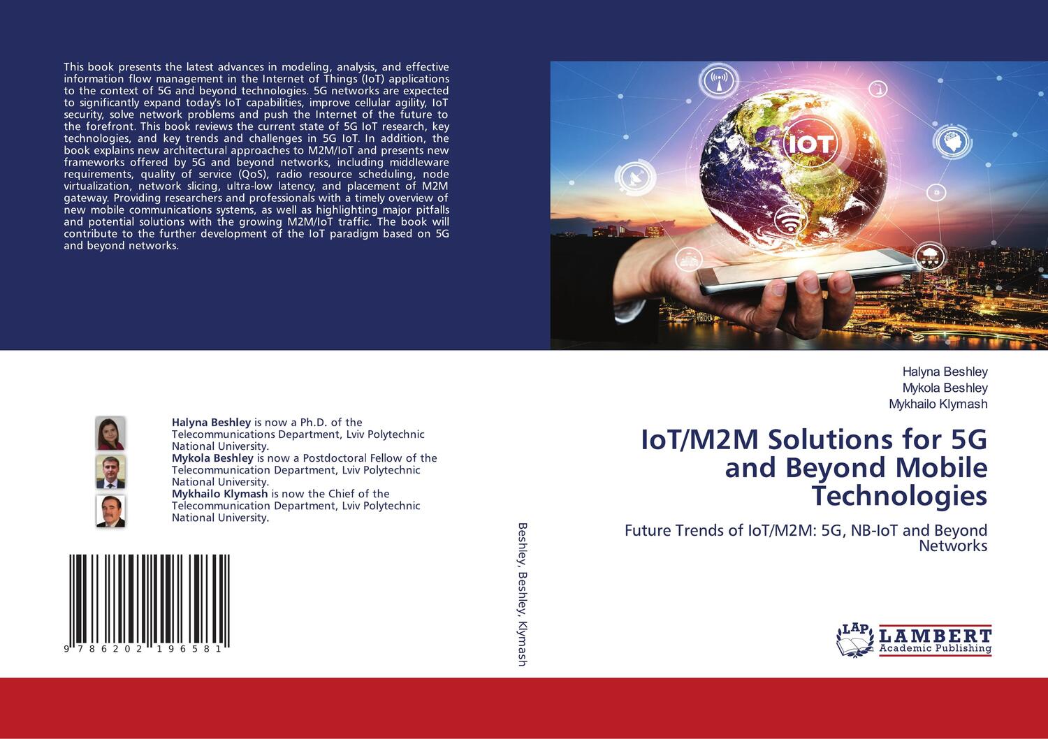 Cover: 9786202196581 | IoT/M2M Solutions for 5G and Beyond Mobile Technologies | Taschenbuch