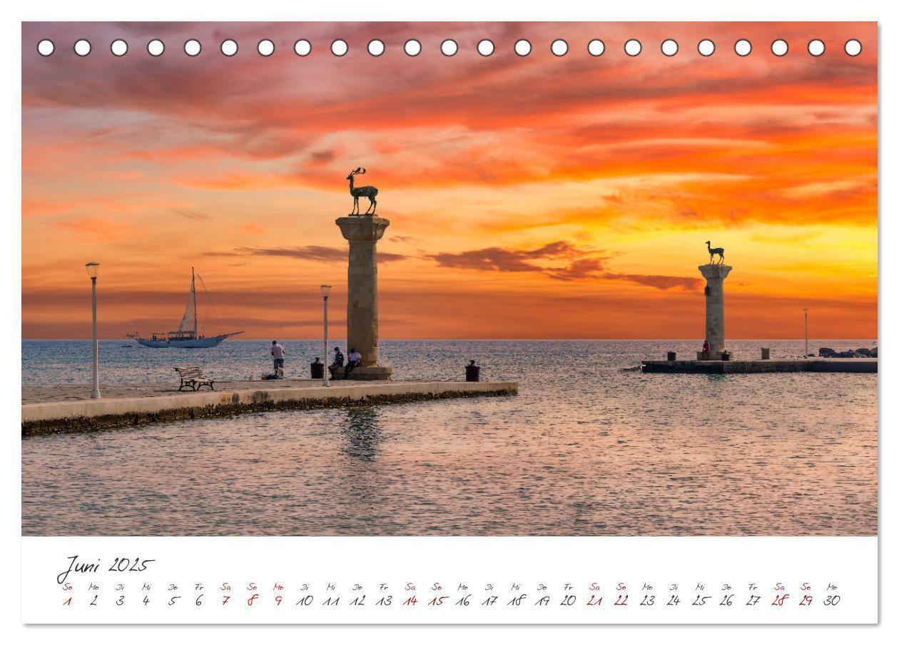 Bild: 9783435034628 | Rhodos - Die faszinierende Insel in der Ägäis (Tischkalender 2025...