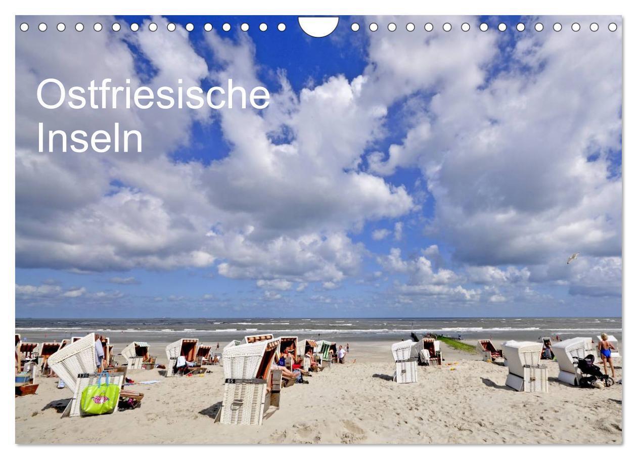 Cover: 9783383612282 | Ostfriesische Inseln (Wandkalender 2024 DIN A4 quer), CALVENDO...