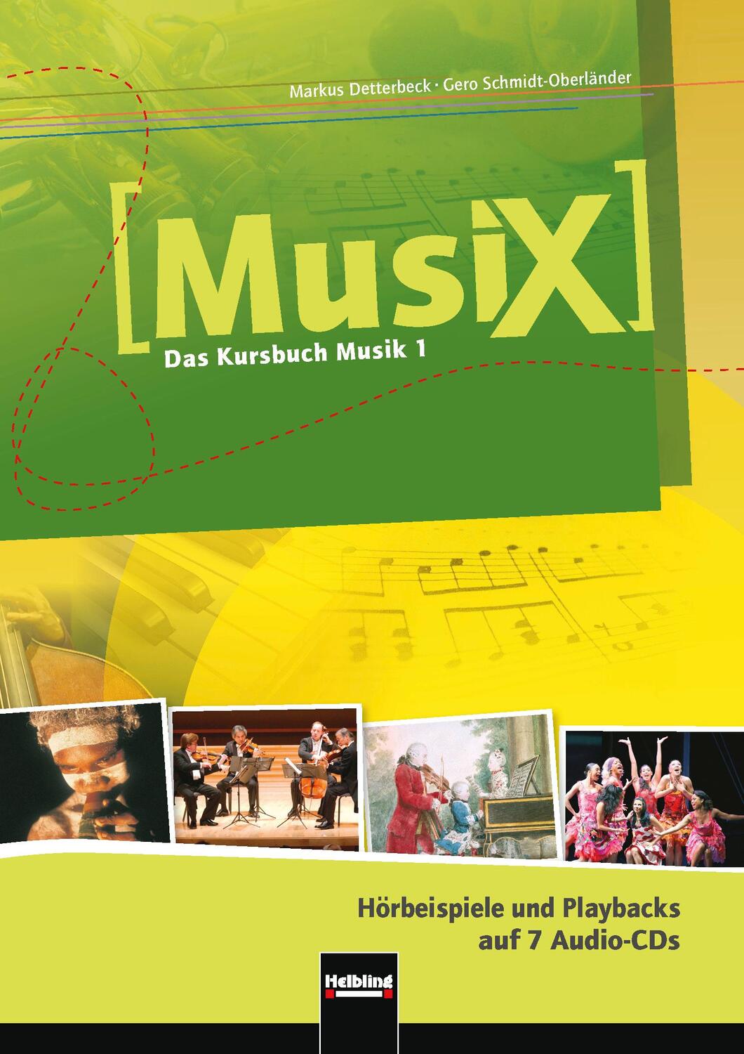 Cover: 9783862270637 | MusiX 1. Audio-CDs. Ausgabe Deutschland | Markus Detterbeck (u. a.)