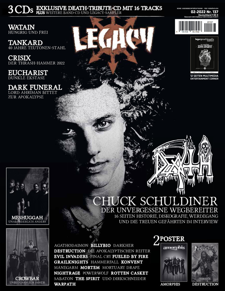 Cover: 9783959363402 | LEGACY MAGAZIN: THE VOICE FROM THE DARKSIDE | Legacy Magazin (u. a.)