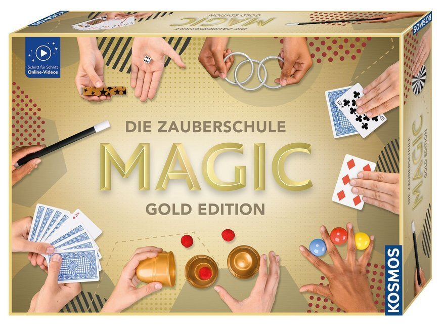 Cover: 4002051698232 | Die Zauberschule Magic, Gold Edition | Mit 130 Tricks und Illusionen