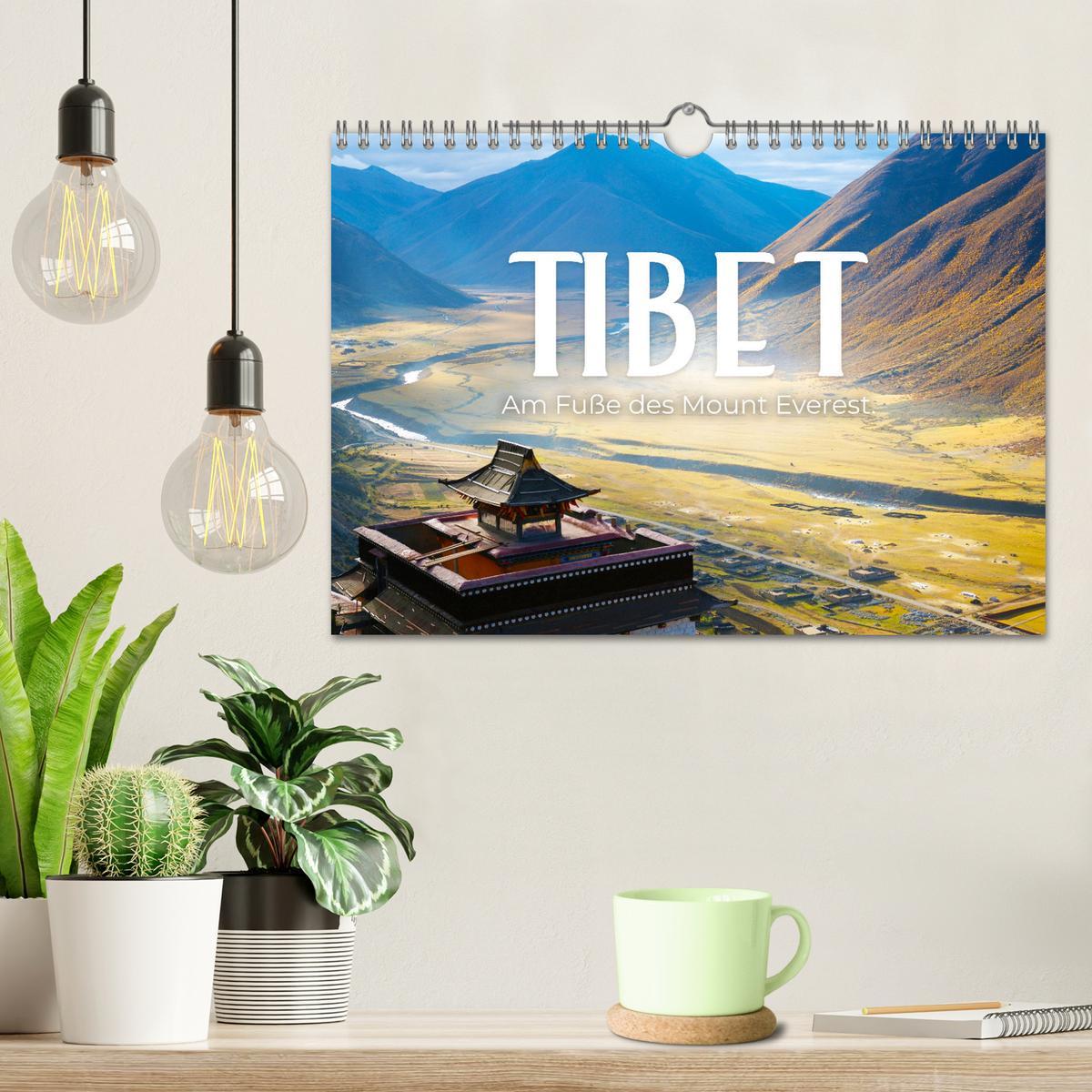 Bild: 9783435006540 | Tibet - Am Fuße des Mount Everest. (Wandkalender 2025 DIN A4 quer),...