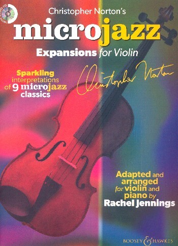 Cover: 9781784541804 | Microjazz Expansions for Violin | Christopher Norton | 80 S. | Deutsch