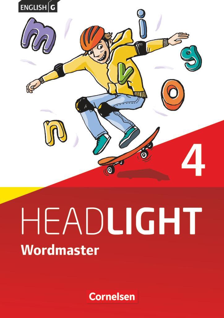 Cover: 9783060334766 | English G Headlight 04: 8. Schuljahr. Wordmaster mit Lösungen | Buch