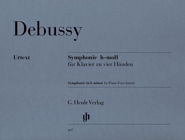 Cover: 9790201804071 | Symphony In B Minor | Claude Debussy | Taschenbuch | Buch | Deutsch