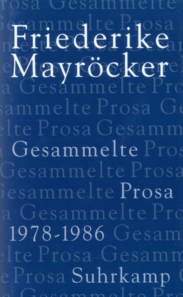 Cover: 9783518069127 | 1978-1986 | Friederike Mayröcker | Buch | 2016 | Suhrkamp