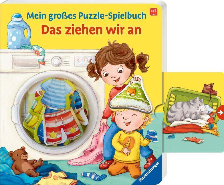 Bild: 9783473410460 | Mein großes Puzzle-Spielbuch: Das ziehen wir an | Bookella | Buch