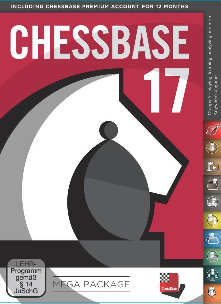Cover: 9783866818644 | ChessBase 17 Mega-Paket, DVD-ROM | ChessBase GmbH | DVD-ROM | 4395 MB
