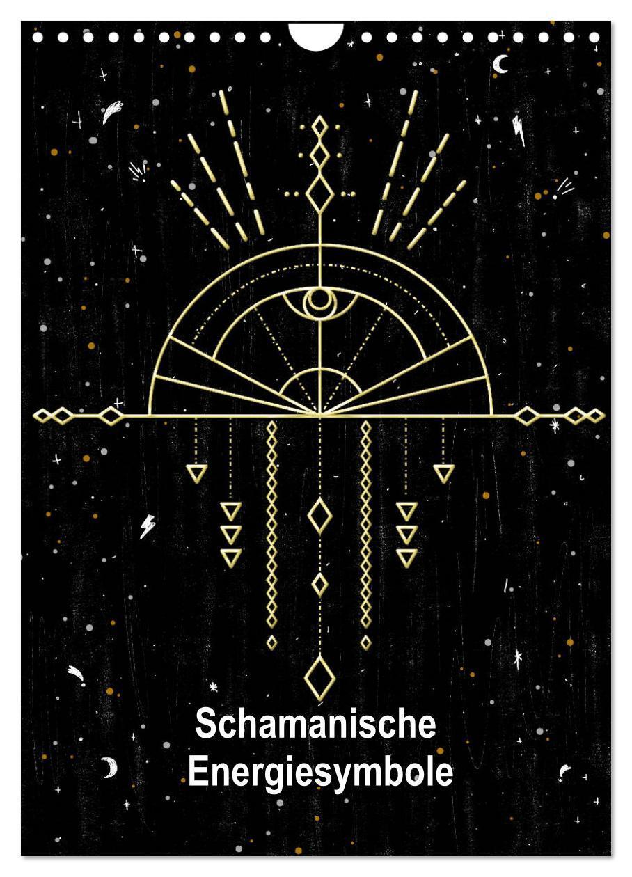 Cover: 9783675684195 | Schamanische Energiesymbole (Wandkalender 2024 DIN A4 hoch),...