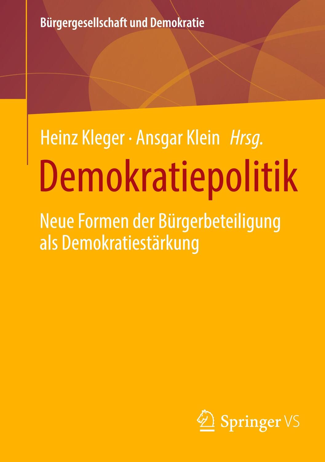 Cover: 9783658432003 | Demokratiepolitik | Ansgar Klein (u. a.) | Taschenbuch | Paperback