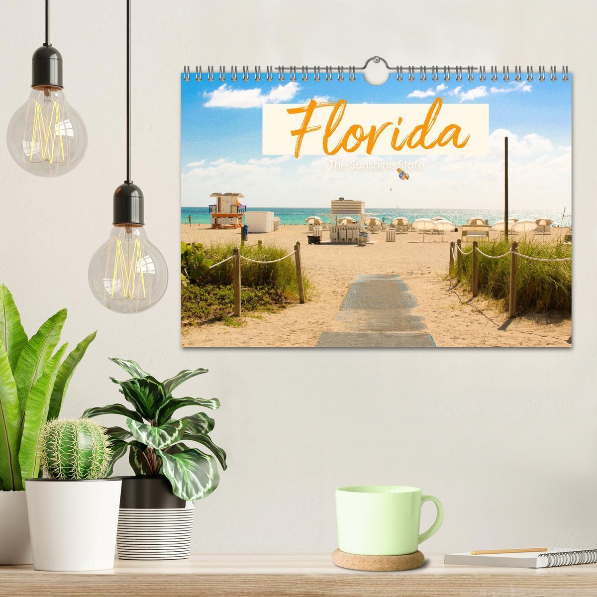 Bild: 9783435009411 | Florida - The Sunshine State (Wandkalender 2025 DIN A4 quer),...