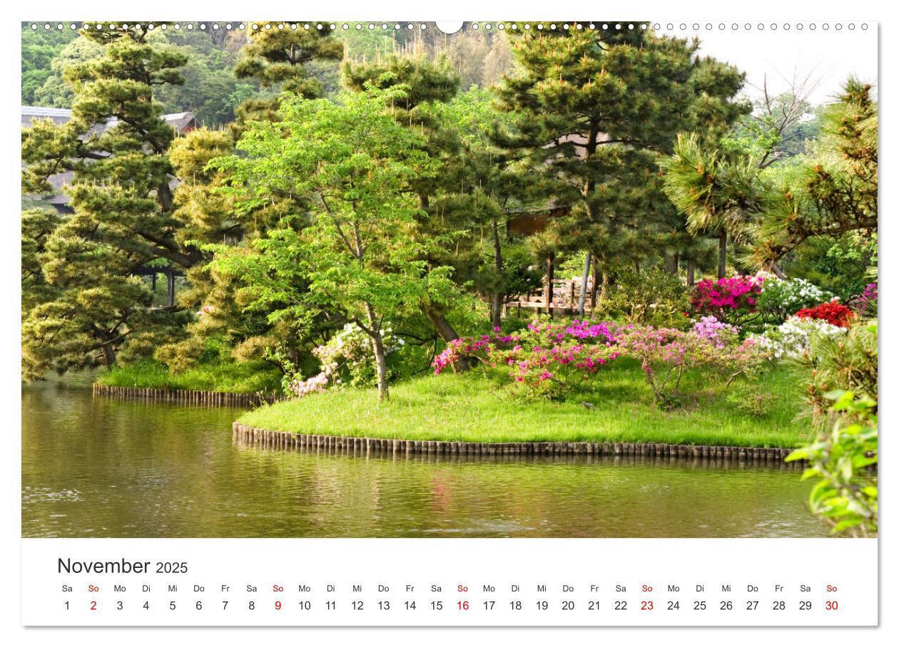 Bild: 9783383967962 | Gärten in Japan (Wandkalender 2025 DIN A2 quer), CALVENDO...