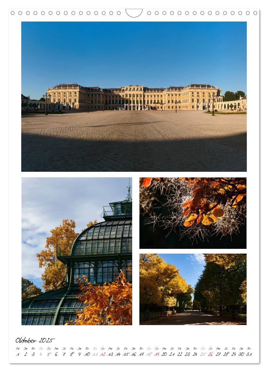 Bild: 9783457073438 | Schloss Schönbrunn im Wandel der Jahreszeiten (Wandkalender 2025...