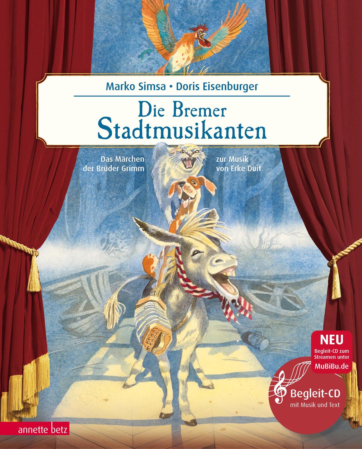 Cover: 9783219118148 | Die Bremer Stadtmusikanten | Marko Simsa | Buch | 32 S. | Deutsch