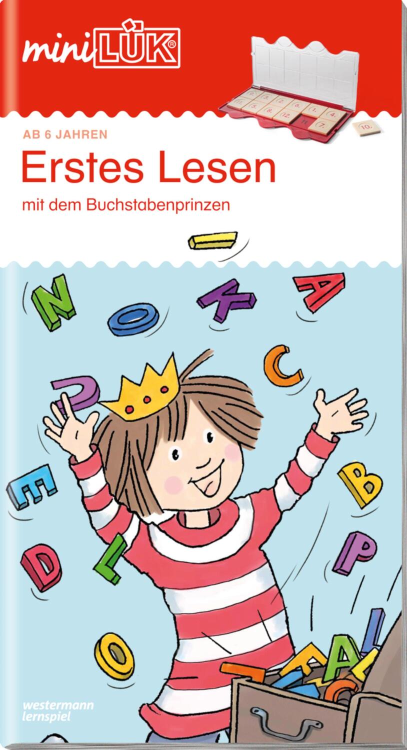 Cover: 9783837745429 | miniLÜK. Erstes Lesen mit dem Buchstabenprinzen | Broschüre | Deutsch