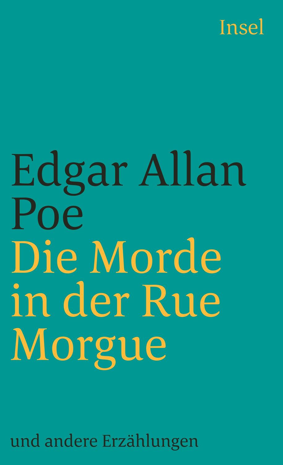 Cover: 9783458350774 | Sämtliche Erzählungen 02 | Edgar Allan Poe | Taschenbuch | Deutsch