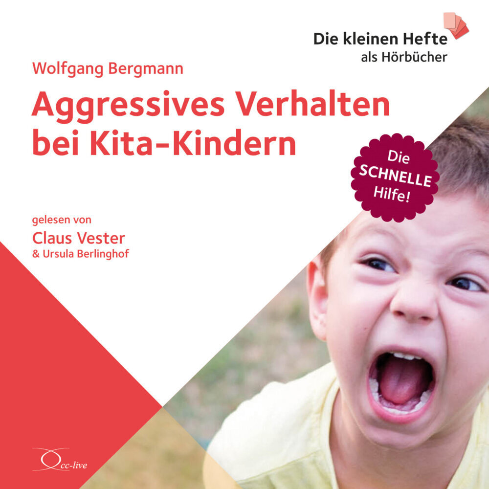 Cover: 9783956163630 | Aggressives Verhalten bei Kita-Kindern, 1 Audio-CD | Wolfgang Bergmann