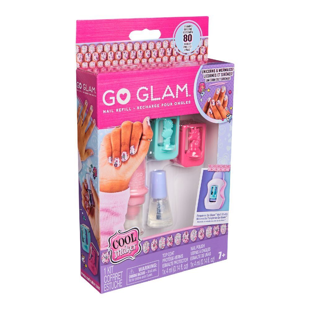 Bild: 681147030343 | CLM Go Glam Nagel Salon Nachfüllpack | Stück | In Karton | 30343