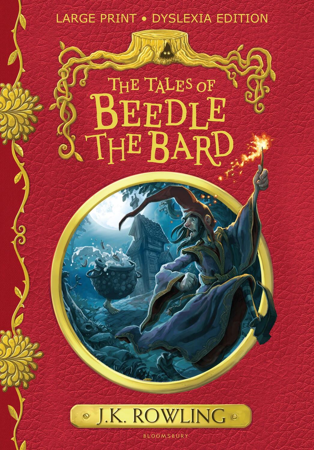 Cover: 9781408894613 | The Tales of Beedle the Bard | Large Print Dyslexia Edition | Rowling