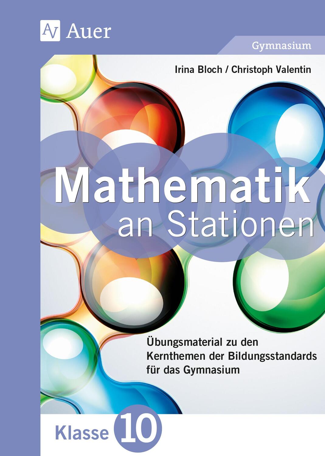 Cover: 9783403079248 | Mathematik an Stationen 10 Gymnasium | Irina Bloch (u. a.) | Broschüre
