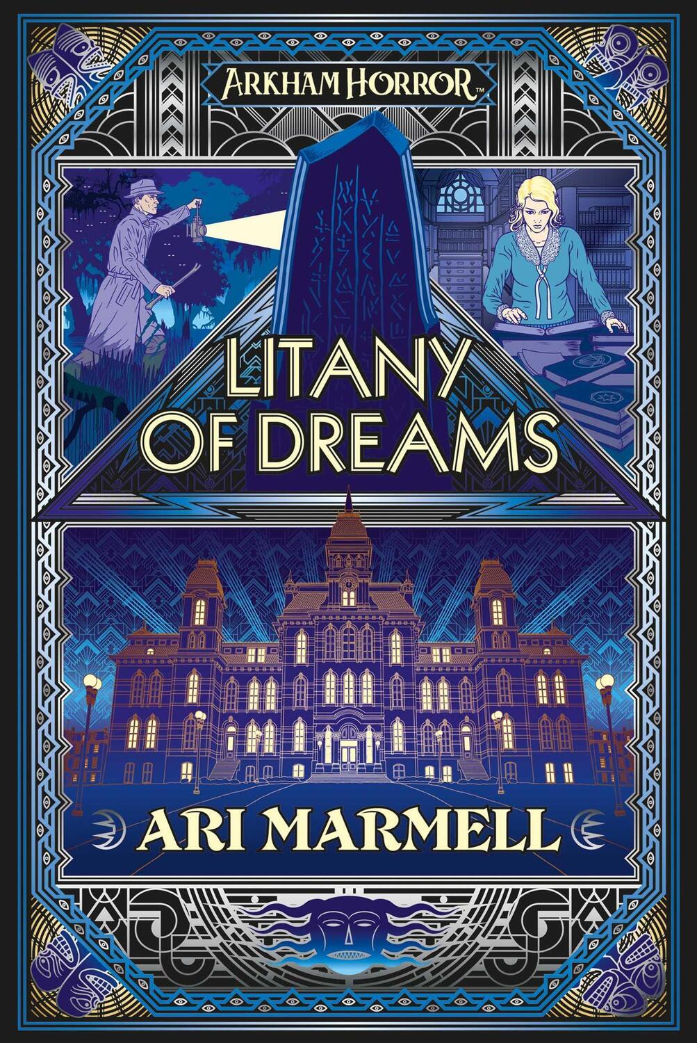 Cover: 9781839080272 | Litany of Dreams | An Arkham Horror Novel | Ari Marmell | Taschenbuch