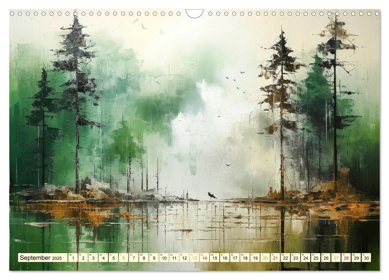 Bild: 9783383839085 | Eine Landschaft im Jahr (Wandkalender 2025 DIN A3 quer), CALVENDO...