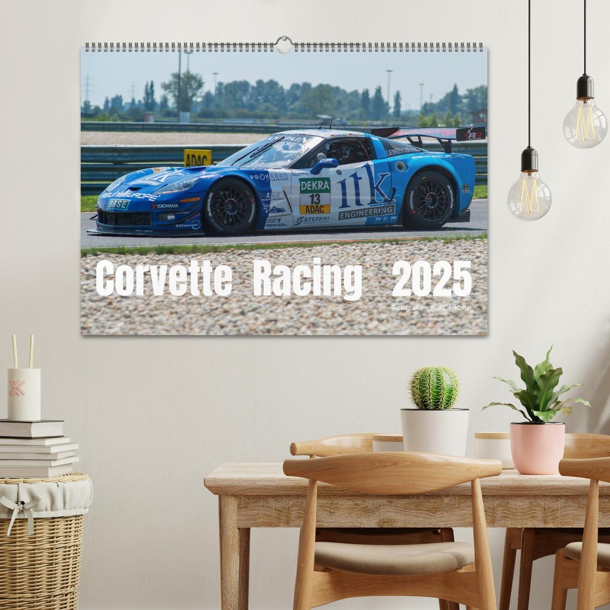 Bild: 9783435388158 | Corvette Racing 2025 (Wandkalender 2025 DIN A2 quer), CALVENDO...