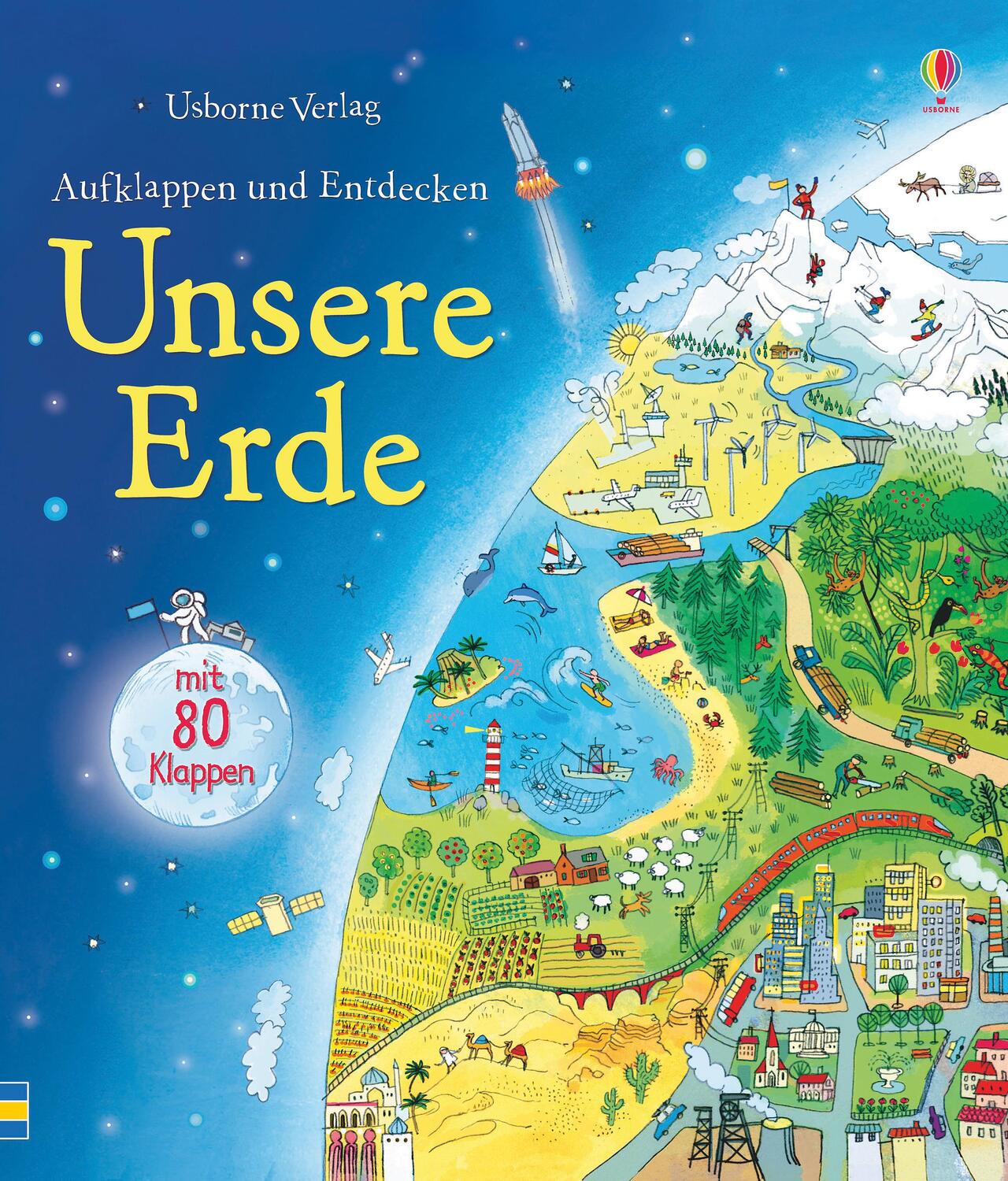 Cover: 9781782323860 | Aufklappen und Entdecken: Unsere Erde | Emily Bone | Buch | Deutsch