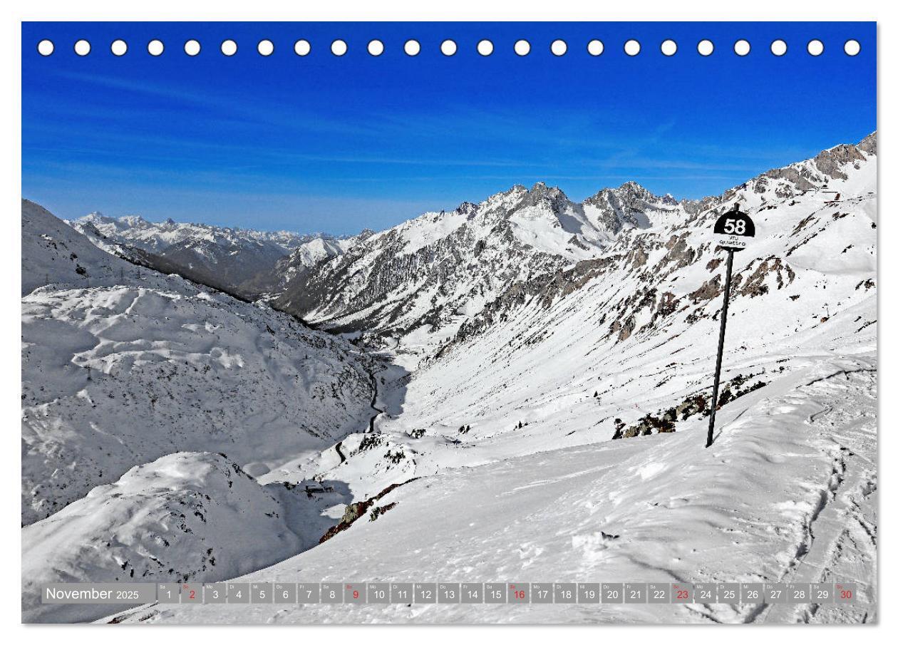 Bild: 9783435159178 | St. Anton am Arlberg (Tischkalender 2025 DIN A5 quer), CALVENDO...