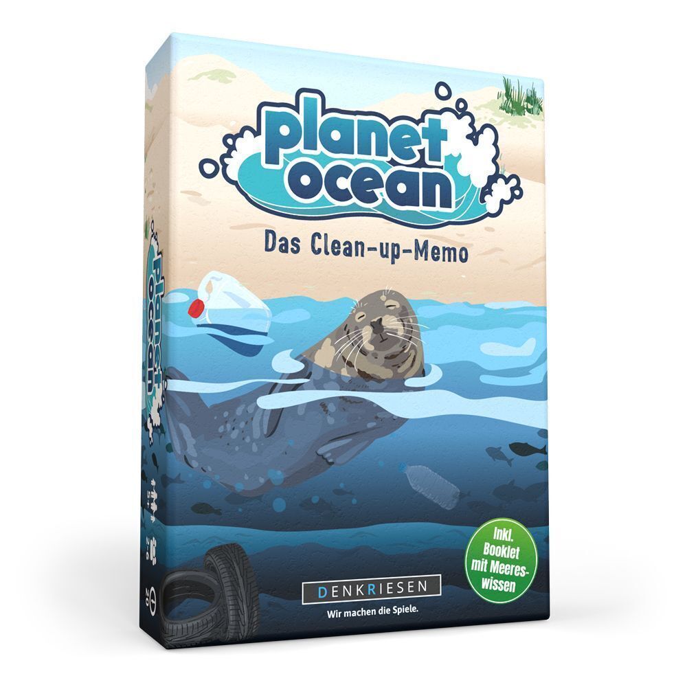 Cover: 4270001252753 | Denkriesen - Planet Ocean - "Das Clean-up-Memo." (Kinderspiel) | Spiel