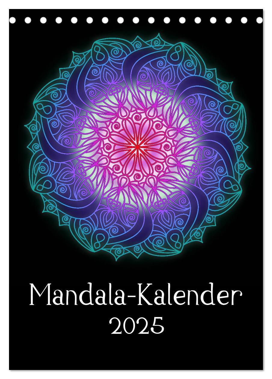 Cover: 9783435951956 | Mandala-Kalender 2025 (Tischkalender 2025 DIN A5 hoch), CALVENDO...