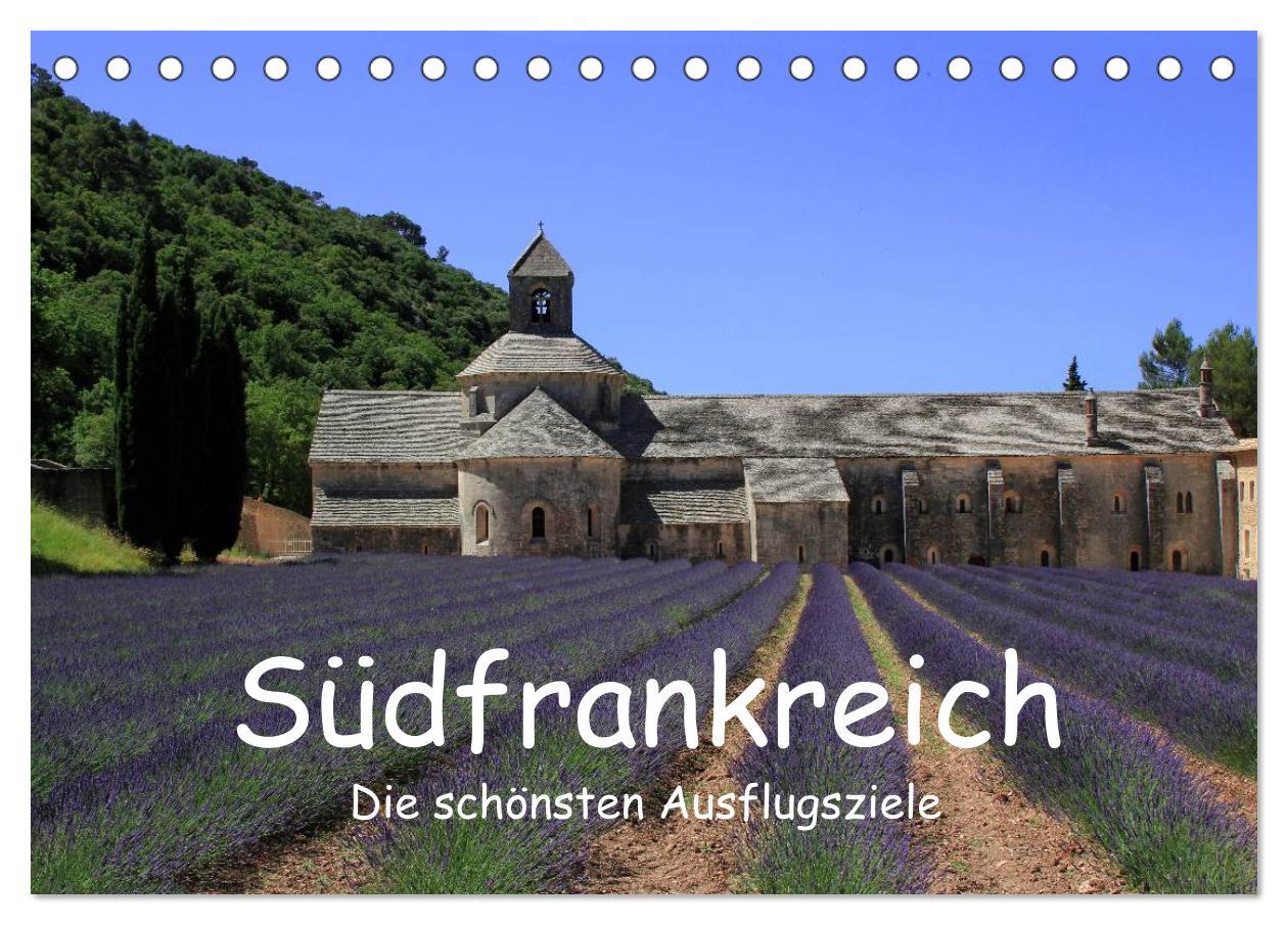 Cover: 9783435712564 | Südfrankreich - Die schönsten Ausflugsziele. (Tischkalender 2025...