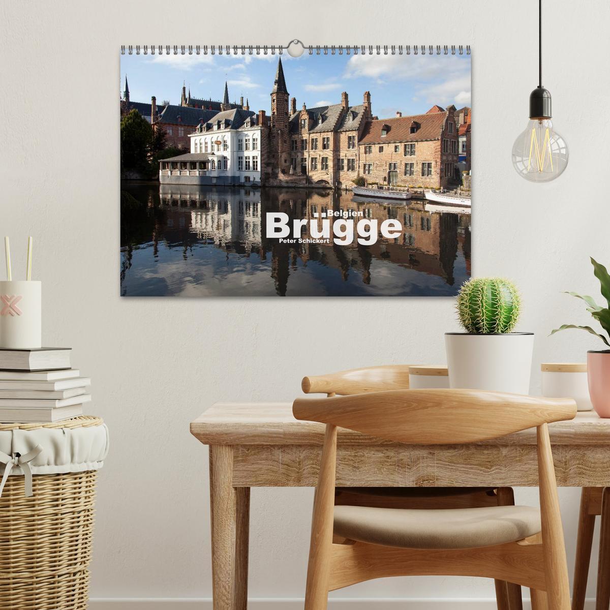 Bild: 9783435702046 | Brügge - Belgien (Wandkalender 2025 DIN A3 quer), CALVENDO...