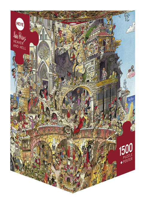 Cover: 4001689291181 | Heaven and Hell Puzzle | 1500 Teile | Hugo Prades | Spiel | Deutsch