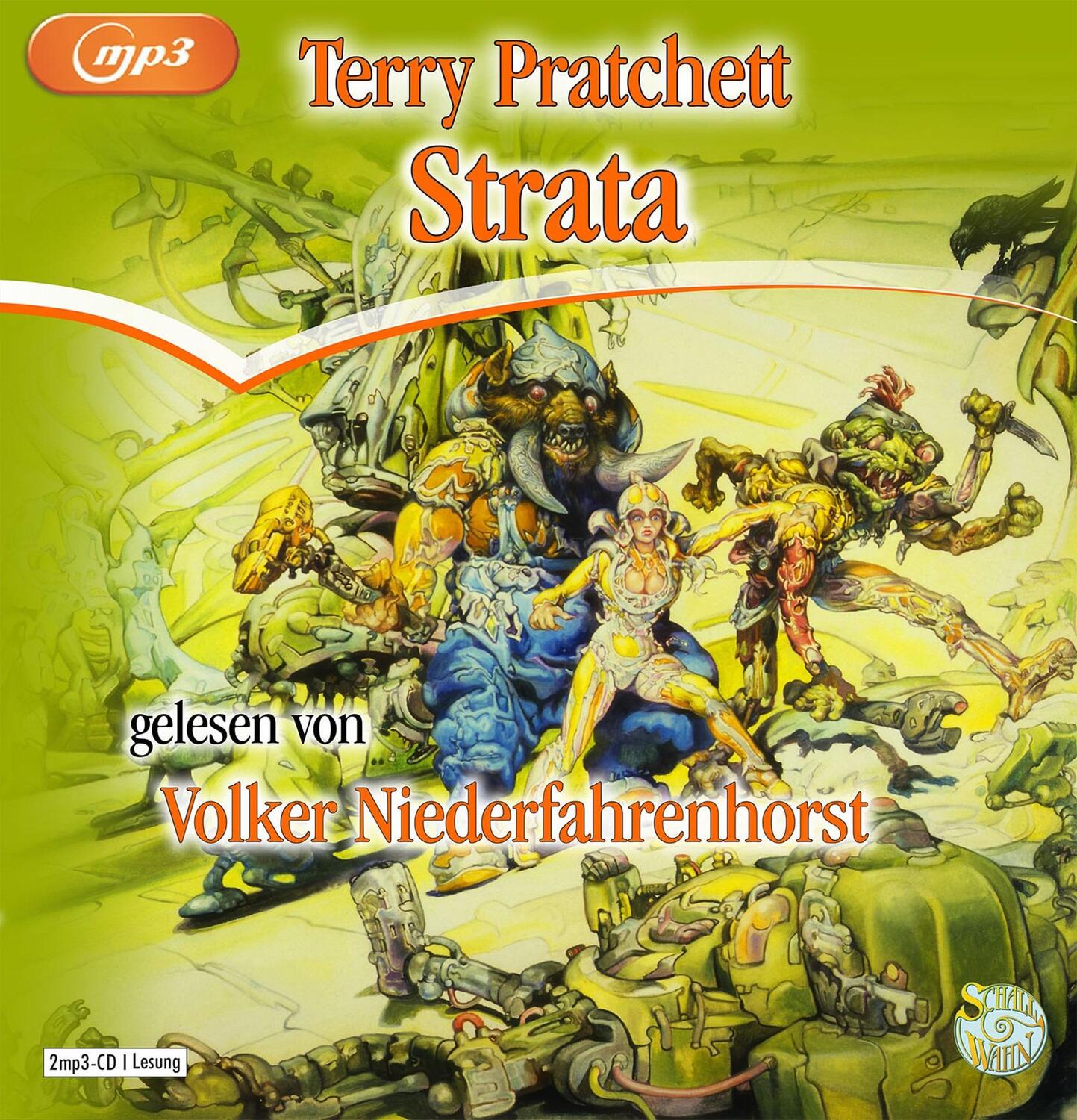 Cover: 9783837155976 | Strata | Schall&Wahn | Terry Pratchett | MP3 | 2 Audio-CDs | Deutsch