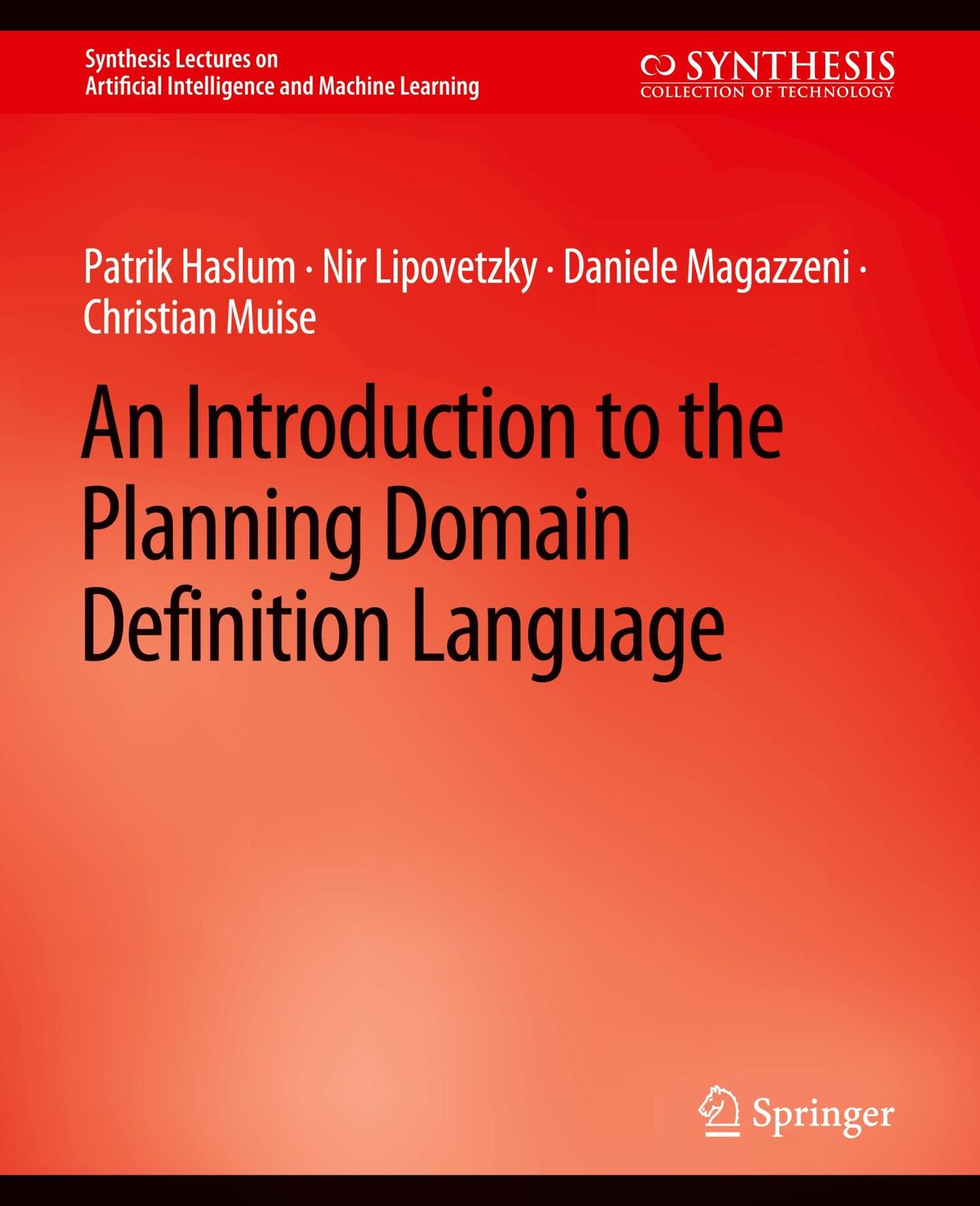 Cover: 9783031004568 | An Introduction to the Planning Domain Definition Language | Buch