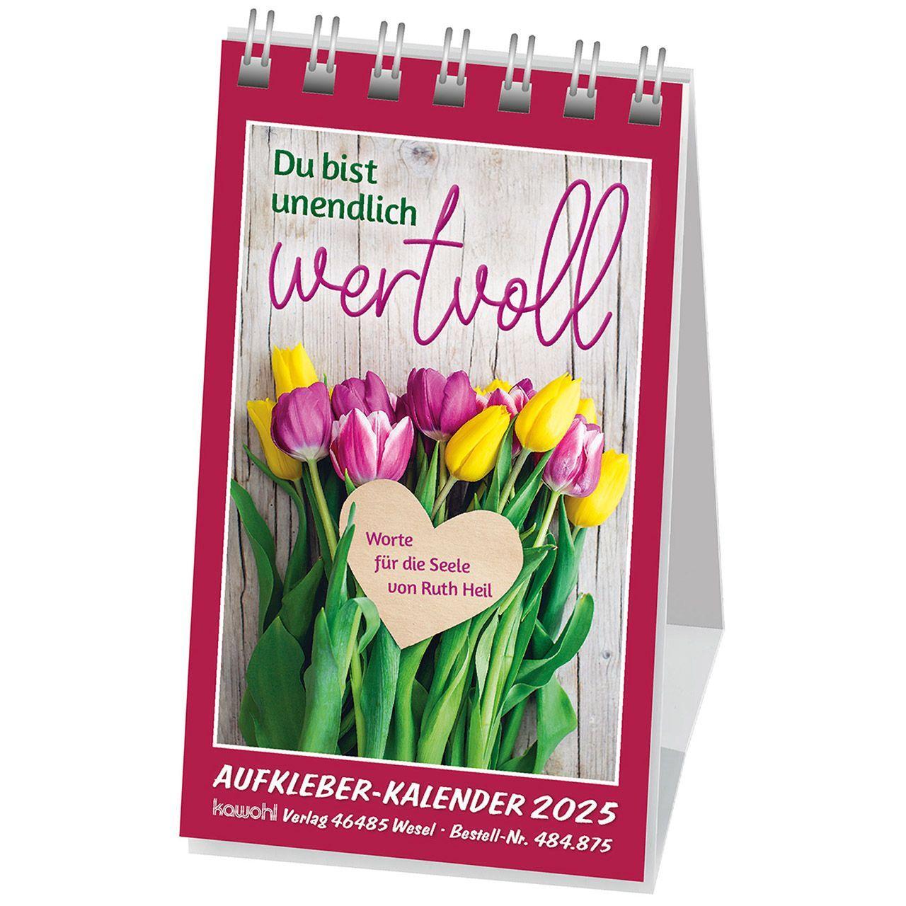 Cover: 9783754887554 | Du bist unendlich wertvoll 2025 | Ruth Heil | Kalender | 14 S. | 2025