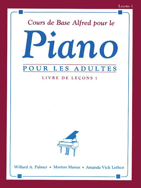 Cover: 38081015255 | Cours de base Alfred pour le Piano pour les adulte | Palmer | Buch