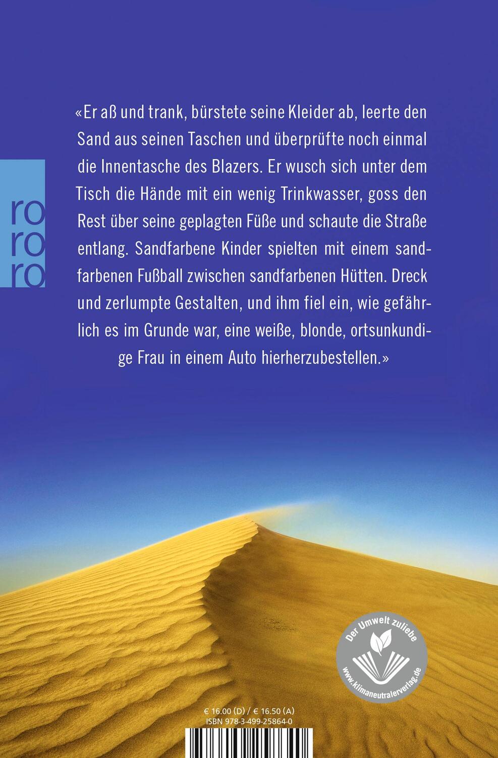 Rückseite: 9783499258640 | Sand | Wolfgang Herrndorf | Taschenbuch | 474 S. | Deutsch | 2013