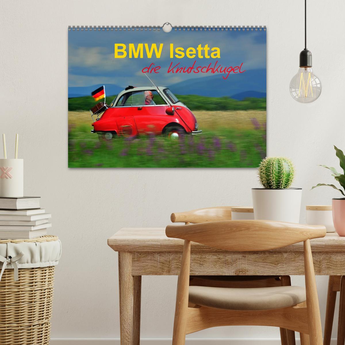 Bild: 9783435698042 | BMW Isetta - Die Knutschkugel (Wandkalender 2025 DIN A3 quer),...