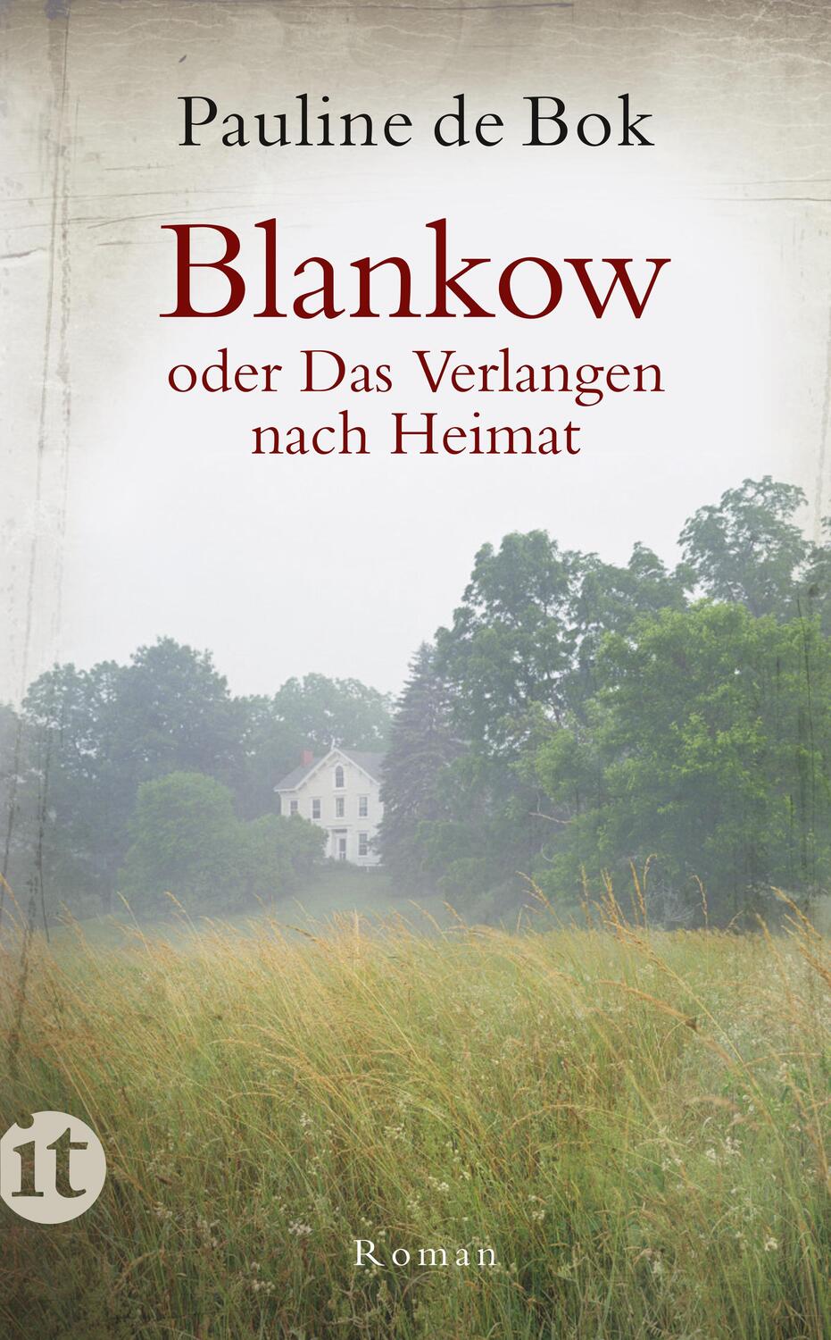 Cover: 9783458357698 | Blankow oder Das Verlangen nach Heimat | Pauline de Bok | Taschenbuch