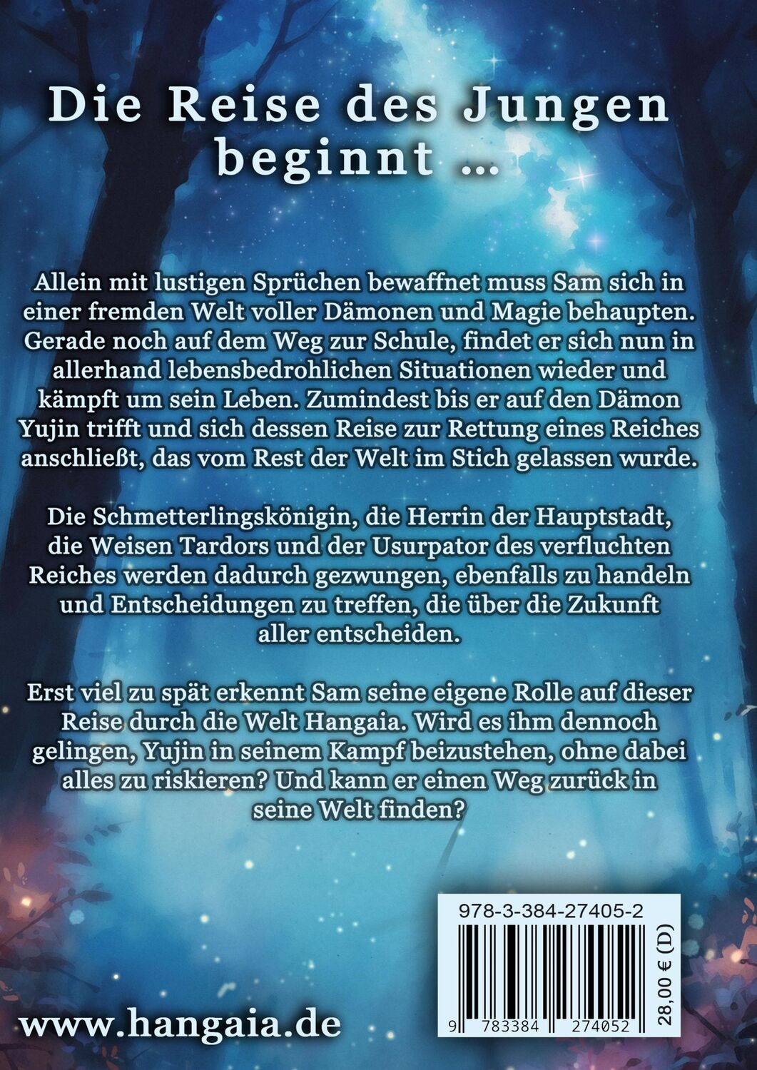 Rückseite: 9783384274052 | Not the Hero - Die Hangaia-Chroniken | Jeremy C. Gotzler | Buch | 2024