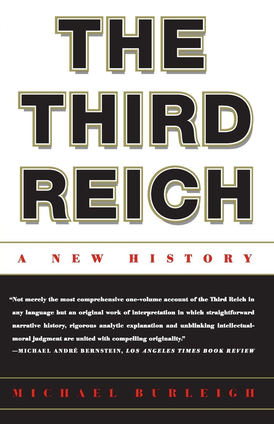 Cover: 9780809093267 | The Third Reich | A New History | Michael Burleigh | Taschenbuch