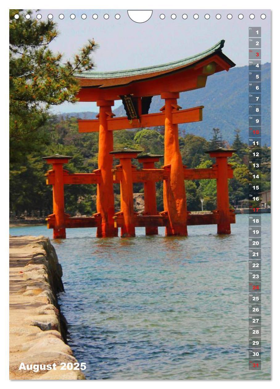 Bild: 9783457028865 | Faszinierendes Japan 2025 (Wandkalender 2025 DIN A4 hoch), CALVENDO...