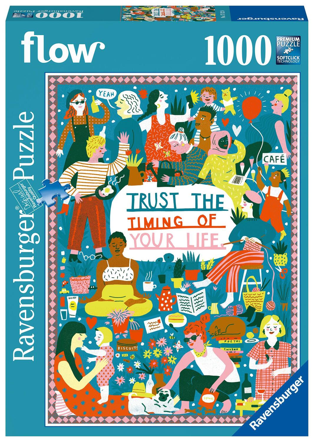 Cover: 4005556171224 | Ravensburger Puzzle - Trust the Timing of your Life - 1000 Teile