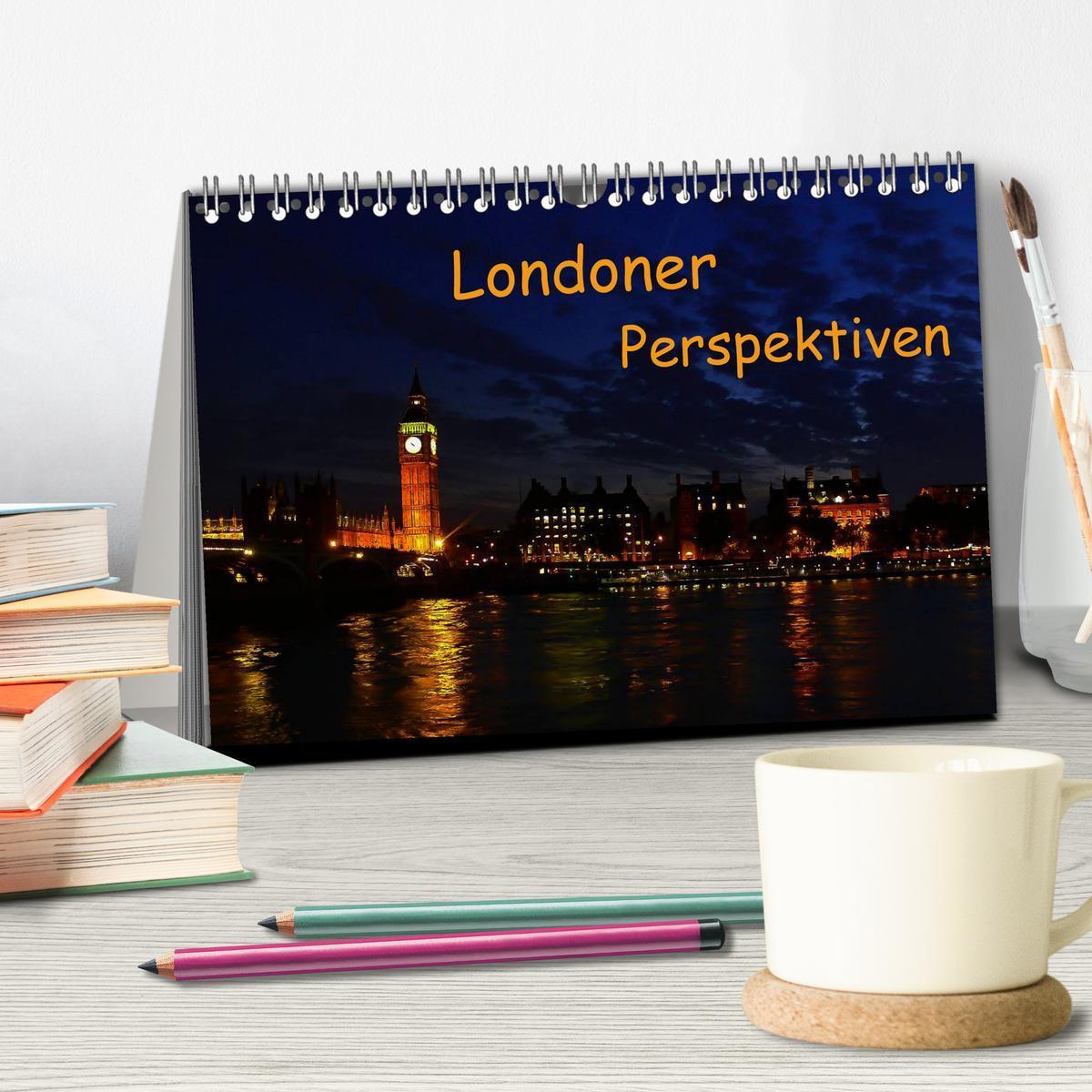 Bild: 9783435628254 | Londoner Perspektiven (Tischkalender 2025 DIN A5 quer), CALVENDO...